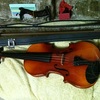 休みも明日で終わり～ヴァイオリン弾いてみました