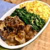 牛バラ焼肉で三色丼♬　チャーシュー丼！麻婆丼！焼肉丼！　ドンドンドン～と、３食ド～ン！