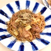 昨日のお菓子食べ過ぎが響いた朝。久しぶりの焼きそばとおやつの人形焼。