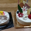 むぎと私の誕生日ケーキ