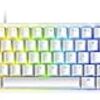 Razer Huntsman Mini 小型 ゲーミングキーボード Mercury White - Linear Optical Switch 英語 US配列 60%レイアウト 光学スイッチ 超高速1.0mm作動 リニア触感 Chroma RGB 【日本正規代理店保証品】 RZ03-03390400-R3M1