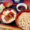 砂場（荒川車庫前）もりそば＋ミニ鰻丼