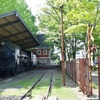D51形70号機と国鉄バス　つくば市さくら交通公園