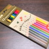 ノーブランド100均の水彩色鉛筆