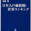 日本と一番価値観の異なる国はエジプト？－高橋徹「日本人の価値観・世界ランキング」