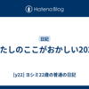 わたしのここがおかしい2025