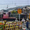 運転再開・嵯峨野観光鉄道トロッコ列車