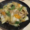 節制中飲食物摂取記録. 豚肉たっぷりあんかけ焼きそば.餃子の王将 アリオ八尾店.夕食