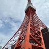 真夏の東京タワーの階段昇降