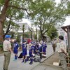 ☆11月21日の活動その①　　　　　　　　　　　　　　カブ隊：年送り会準備☆