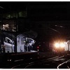 夜の水戸駅