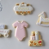 祝♡女の子誕生！出産お祝いのアイシングクッキーGift♡