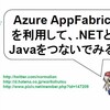  Java版 Windows Azure AppFabricを試してみた