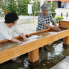 足湯と手湯を同時に楽しめる砂むしの里＠指宿市