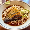 雪国（梅島）冷やし茄子天そば＋ミニカレー