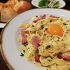 パスタとパン食べ放題。