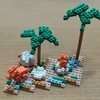 【古生物玩具】nanoblock ティラノサウルスの孵化(NBC_366)