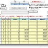 「過払い金及び過払い利息金がある場合の、引き継ぎ入力可能な、端数期間暦年計算書」