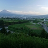 朝の富士山