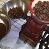 コーヒー焙煎とドリップコーヒー作り☕