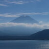 本栖湖からの富士山