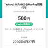 【Paypay】3月のウエルシアでのキャンペーンでPaypay残高もらえました