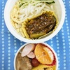 昨夜はそうめんと唐揚、娘その２にサービスメニュー😉