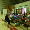 本日は斐川で事前配布会です。