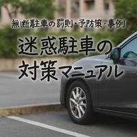 迷惑駐車の完全対策マニュアル｜無断駐車の法律・予防策・解決事例を徹底解説