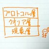 存在についての考察のはなし