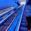 コペンハーゲンのエスカレータは右側に立ち左あけ。