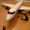 レゴの全長57cmの旅客機　LEGO7893