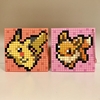 ポケモンのドット絵デザイン ビットラバーボールチェーン