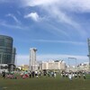 開港記念日だったので、平日だけど子どものサッカーへ