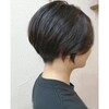 襟足スッキリのショートボブ！