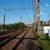 電車はガラガラ