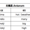 練習問題作った！対義語