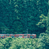 立山山麓を走る