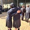泣きました