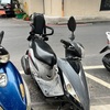 台湾でよく見たバイクのコレは「子供用タンデムバックレスト」なのかな？