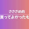 2025年に買ってよかったもの