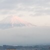 今朝の富士山