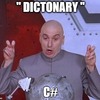  C#  Dictionary の基礎