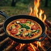 🍕焚き火で作る手作りピザ＆絶品アレンジ3選🔥