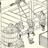 絵入　世間胸算用』（「大晦日は一日千金」）浮世草子　井原西鶴　元禄5年（1692年）23　巻一　四　鼠の文づかひ　　十九丁ウ　二十丁オ（絵図）