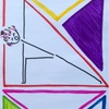 マイ　ヨガ　9　Triangle Pose ( 三角のポーズ )
