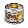 山善 キュリオム DVD-R 50枚スピンドル 16倍速 4.7GB 約120分 デジタル放送録画用 DVDR16XCPRM 50SP