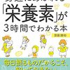 【読書感想文】図解　身近にあふれる「栄養素」が3時間でわかる本 （著者：齋藤 勝裕）★★★★☆