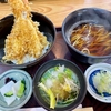 そばろく（足立区 六木）天丼セット•かけそば