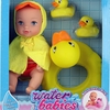 【Just Play】 Waterbabies Bath Time Fun Duckie Baby Doll